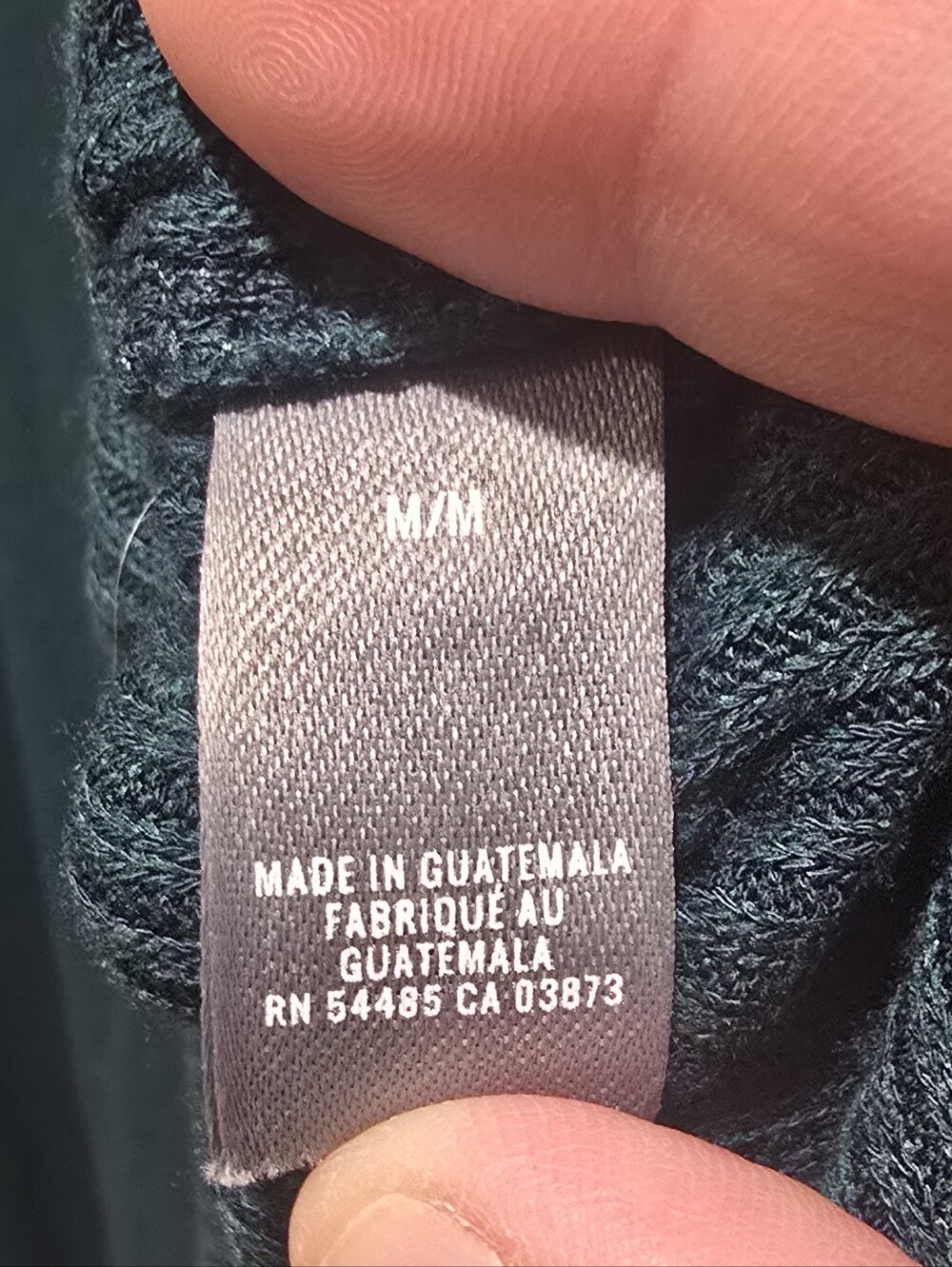 aerie Ribbed Teal Lightweight Cowl Neck Sweater Medium - Picture 4 of 7